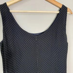 Vintage Isabel Ardee Women's 10 Sleeveless Polka Dot Evening Maxi Dress Black Photo 13