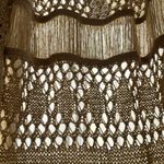 Sanctuary  boho open knit vest l large acrylic hippie so cute Photo 1