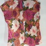 THML NWT Floral Boho Sleeveless  Lightweight Blouse Photo 5
