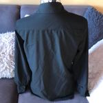 ZARA  WOMAN Black Button Down Shirt Size S Photo 4