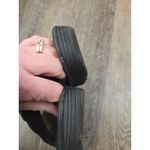 Fly London  Women's Platform Wedge Sandal Black Heels Elastic Straps Euro 39 - 8 Photo 8