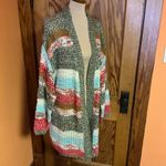 Bibi oversized Beachy striped cardigan Size L Photo 5