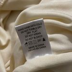 New Ruched plunge midi dress white Photo 8