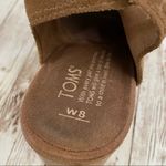 Toms Elba Perforated Leather Heeled Sandals Size 8 Photo 10