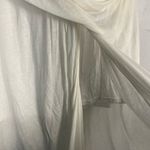 Helmut Lang  off white midi drape skirt size p/XS Photo 2