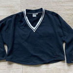 Puma  Warm SNAP Crossed CROPPED FLEECE JACKET Pullover Gym Yoga Coat Women's‎ M Photo 0