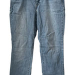 Levi's 505 Straight Leg Women's size 14 Regular Wash Blue Denim Jeans W34 L42 Photo 0