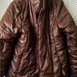 Faded Glory  Brown Puffer Jacket Photo 2
