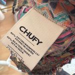 CHUFY‎ Modi Maxi Dress In Deena Amber Size Small Silk Cotton Blend Smock Orange Photo 7