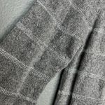 Current/Elliott Lightweight Gray Silver Metallic Stripe Sweater Crewneck Sz 1 Photo 3