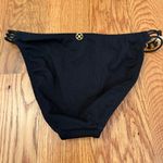 Vix Paula Hermanny ViX Swimwear Paula Hermanny Black Bikini Bottoms with Beading Size M Photo 5