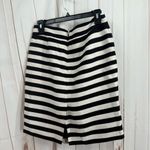 Banana Republic  Women’s 6 Black Striped Skirt Photo 3