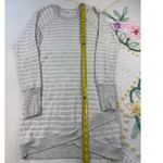 Athleta  XS Striped Dress Lounge Long Sleeve Thumb Hole Lightweight Comfy Photo 1