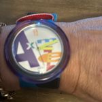 Swatch Vintage 1991 Pop Letterhead Watch Photo 5