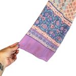 Olivaceous  Pink & Purple Colorful Bright Long Sleeve Boho Dress Women Sz M Photo 5