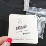 Hanna Andersson Button Front Swing Jacket Knit Cardigan Black New NWT Medium Photo 4