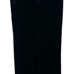 J. McLaughlin  Size 10 Pants Black Velvet Straight Leg Silk‎ Formal Business Chic Photo 0