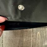 Black Faux Croc Wallet Clasp Frame | Accordion Card Slots | NWOT Photo 4