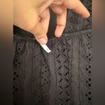 Free People NWOT black eyelet lace dress Photo 8
