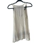 Gap Women's Size XS White Blue Boho Flowy Embroidered Top Photo 5