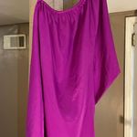 The Limited Purple One Shoulder Dress Photo 3