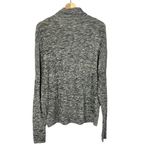 Anthropologie Moth Marled Gray Cowl Neck Knit Sweater L Photo 2