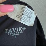 Tavik + Swimwear Black High Waist Bikini Bottom Small Photo 3