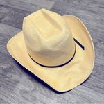 Stetson Stallion by  straw cowboy hat, tan, hard shell Photo 0