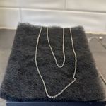 Fashion Jewelry Bundle/ 3 Silver Tone Necklaces Silver Photo 7