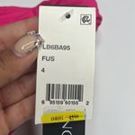 La Blanca Island Goddess Shirred Band Hipster Bottom - Pop Pink. Size 4 Photo 3