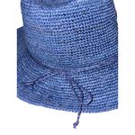florabella Dylan Bucket Hat in Mdinight Navy One Size New Womens Bucket Sun Blue Photo 4