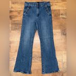 Gap Denim 70’s Flare Button Pocket Flare Jeans Size 8/29R Photo 1