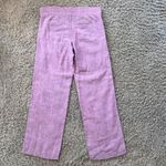 Athleta Cabo Linen Wide Leg Pants in Rust Color Women's Size 4 Photo 5