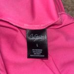 City Streets "SQUAD" HOT PINK & GOLD CHEEKY ONE PIECE SWIMSUIT WITH LOW BACK / SIZE LARGE Photo 4