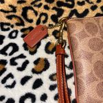 Coach Signature Brown and Tan Pouch Photo 4
