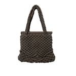 Vintage Golden Girls Crochet handbag Brown Photo 1
