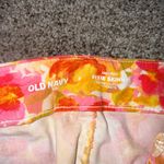 Old Navy  Women's Straight Leg Pants - Pink and Yellow Floral Photo 3