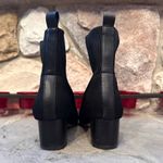 Joie  × Revolve Neely Black Knit Stretchy Block Heel Sock Ankle Boots Booties Photo 5