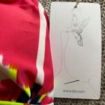 Tibi pink lime green white bikini top small NWT Photo 3