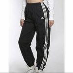 Adidas Black Windbreaker Pants Photo 0