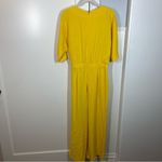 Trina Turk Kai Yellow Jumpsuit Size 10 fun playful office business casual event Photo 9