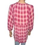 Maeve Anthropologie  Plaid Peplum Top Photo 7