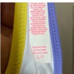 Victoria's Secret Victoria’s Secret Strappy Bikini Top High Neck Size Small Striped - top only Photo 3