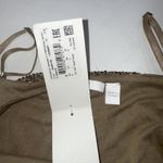 Hugo Boss  Sequined Side Slit Tank Blouse Women's Size Large Champagne Gold NEW Photo 13