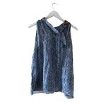 Anthropologie  Bhanuni by Jyoti Jina Blue Halter Gypsy Beaded Sz XS #2121 Photo 5