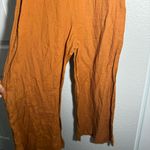 J.Crew • Jumpsuit • Linen • Pockets • 00 • Brown/Orange Photo 7