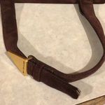 AMERICANA BY SHARIF Suede Flap Vintage Brown Photo 13