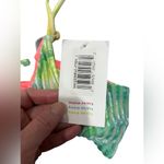 Dippin' Daisy's New! Anthropologie Velvet Pastel Rainbow Bikini Tie Dye Large Photo 7