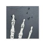 Unif Rare: š¤ Y2K Skeleton Skull Hand Muscle Tee Tank š¤ Vintage Black š¤ Small š¤ Photo 4