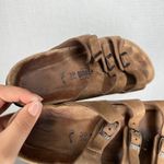 Birkenstock Florida 3-strap Size 8 Soft Footbed Sandals Brown Suede Size 39 EU Photo 2